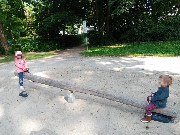 auf dem Spielplatz