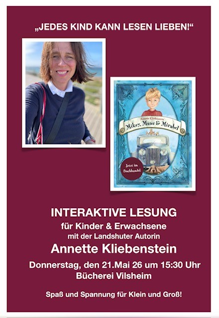 Interaktive Lesung in der Bücherei