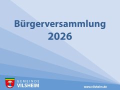 Bürgerversammlung 2026
