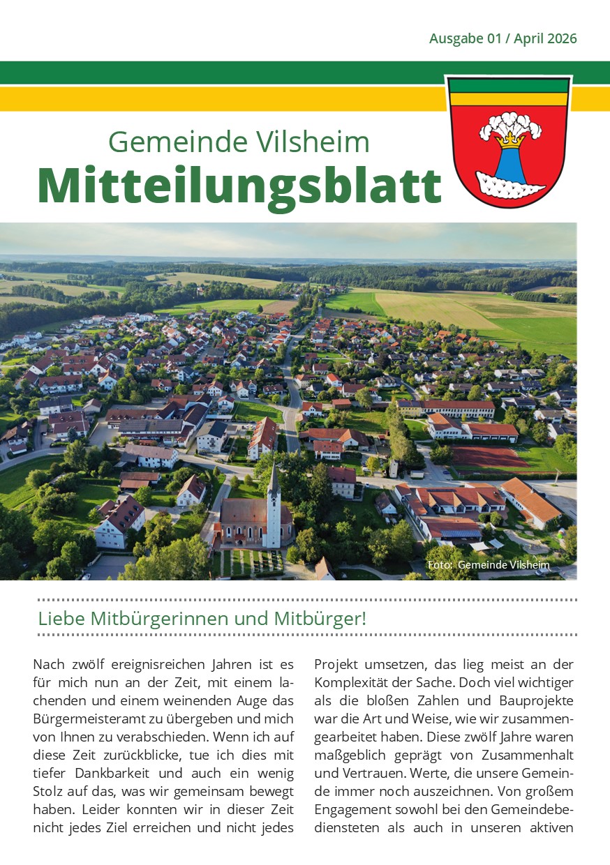Mitteilungsblatt April 2026